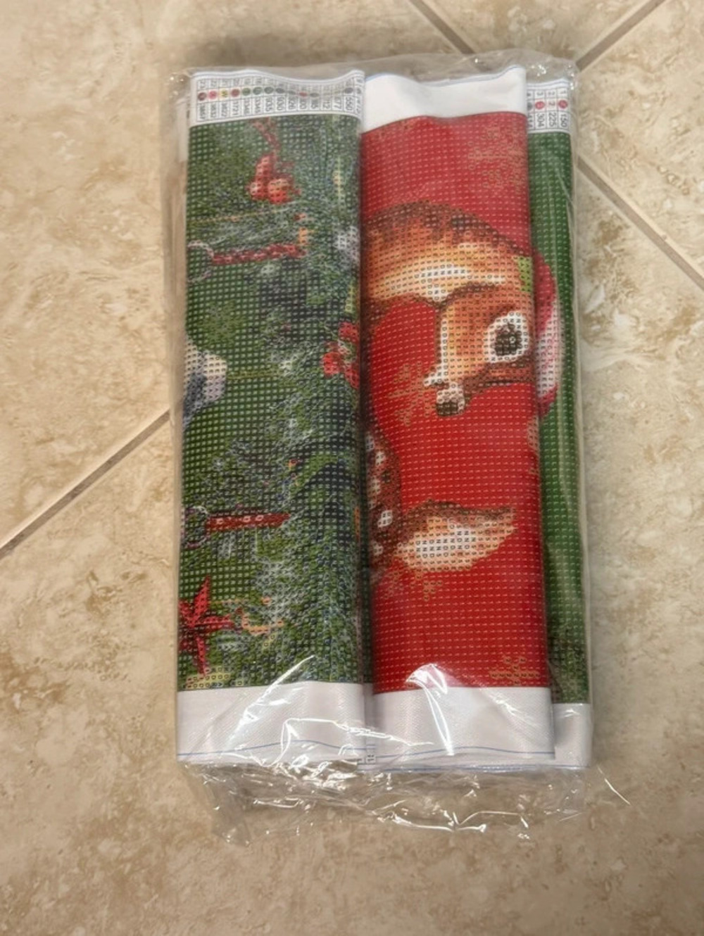 4-Pack Christmas Diamond Painting Kit Set (12 in x 16 in)
